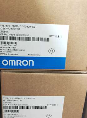 咨询全新 Omron AC伺服电机 R88M-ZL20030H-议价