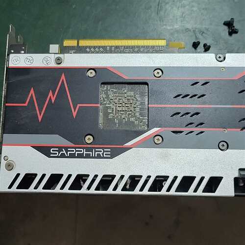 咨询蓝宝石RX560XT-4G白金版显卡，拆机件议价