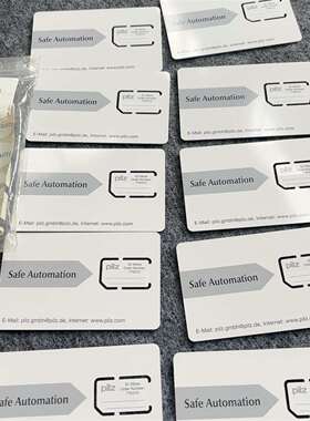 咨询10张全新pilz皮尔兹PNOZmulti Chipcard议价