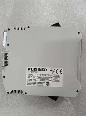 咨询PLEIGER IO 8/8/4 阀门遥控模块 全新原装议价