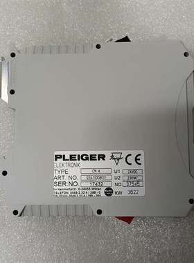 咨询PLEIGER CM4 9341100800  阀门遥控模块议价