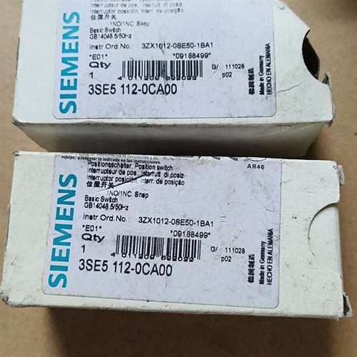 咨询西门子位置开关  3SE5112-0CA00  数量2只议价
