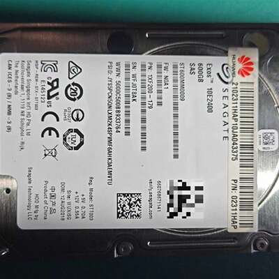 咨询ST600MM0009 600G SAS 10K 2.5寸服议价
