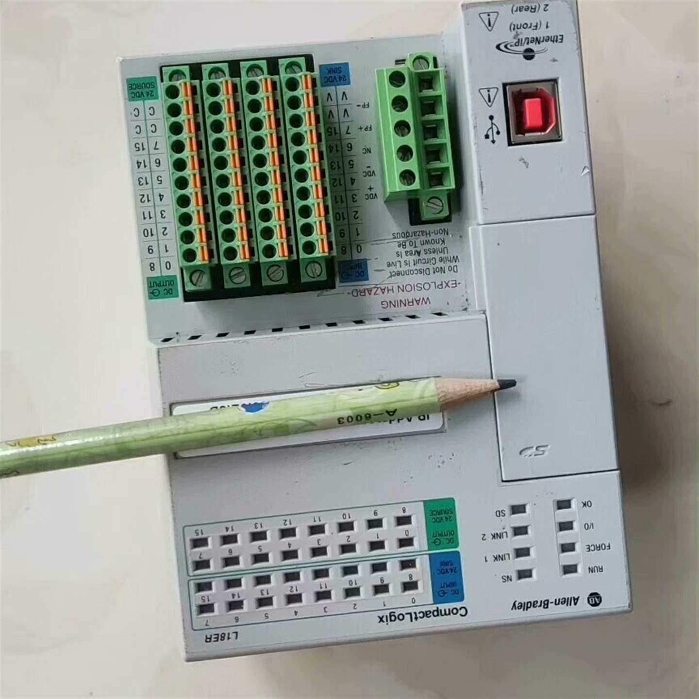 咨询AB 1769-L18ER-BB1B 二手实物拍摄 拆机 询议价
