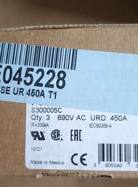 咨询Ferraz Shawmut 熔断器 PC31UD69V45议价