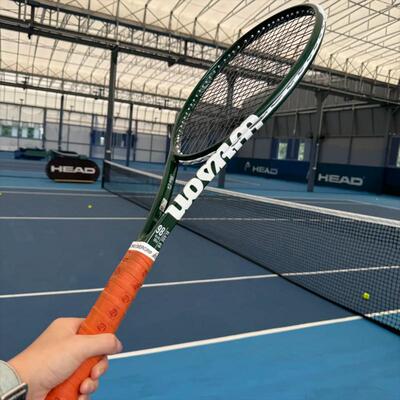 代购WILSON Blade 98威尔胜定制复古墨绿色专业比赛训练网球拍