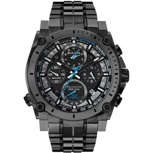 海外代购BULOVA/宝路华男士手表欧美腕表计时码表30米防水不锈钢