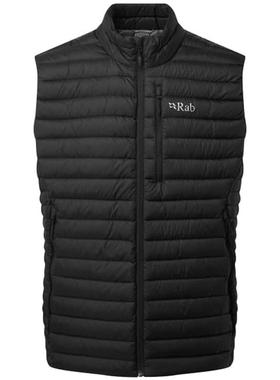 代购rab男保暖背心防风保暖防水羽绒背心立领无袖轻量MICROLIGHT