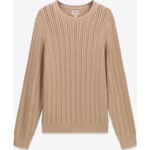 简约 毛衣保暖舒适加厚纯色秋冬日常针织爆款 代购 GUESS男士