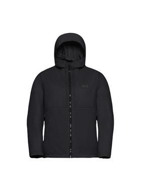 代购Jack wolfskin狼爪女士羽绒服保暖防风时尚外套连帽Pamir