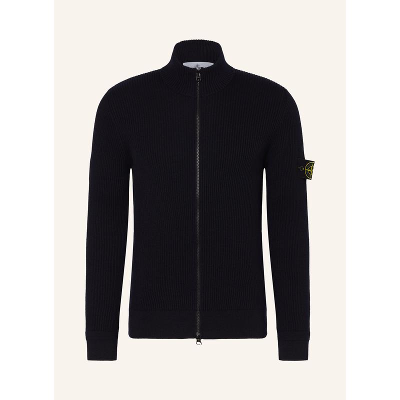STONE ISLAND针织衫男士保暖抗起球耐用易护理纯羊毛罗纹针织