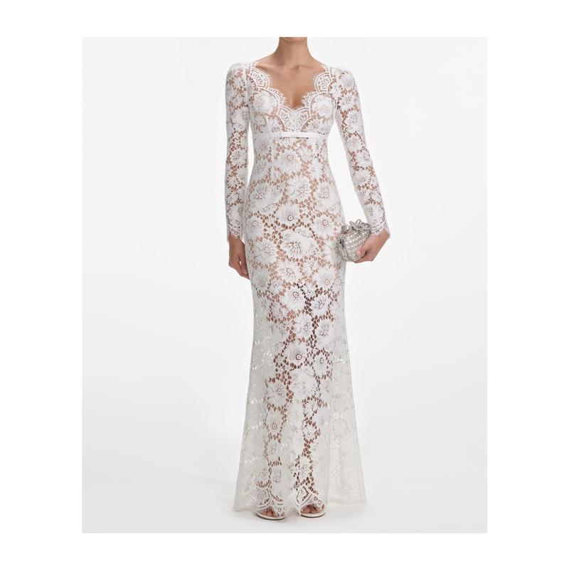 SelfPortrait连衣裙女优雅大方透气舒适贴身合体精致细节