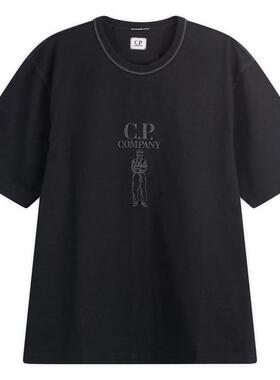 海外代购CPCOMPANY/康柏力男士T恤透气舒适柔软亲肤宽松版型圆领