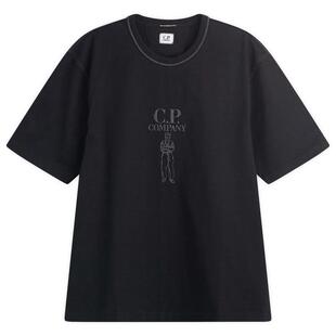 海外代购CPCOMPANY/康柏力男士T恤透气舒适柔软亲肤宽松版型圆领
