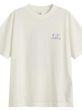 海外代购CPCOMPANY/康柏力男士T恤透气舒适柔软亲肤圆领罗纹领口