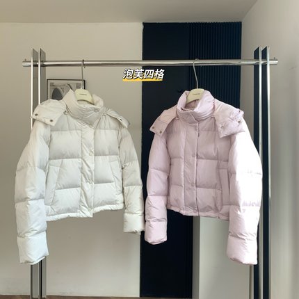 YUYUREAL 主推！ 好版型90白鸭绒羽绒服 四格/五格