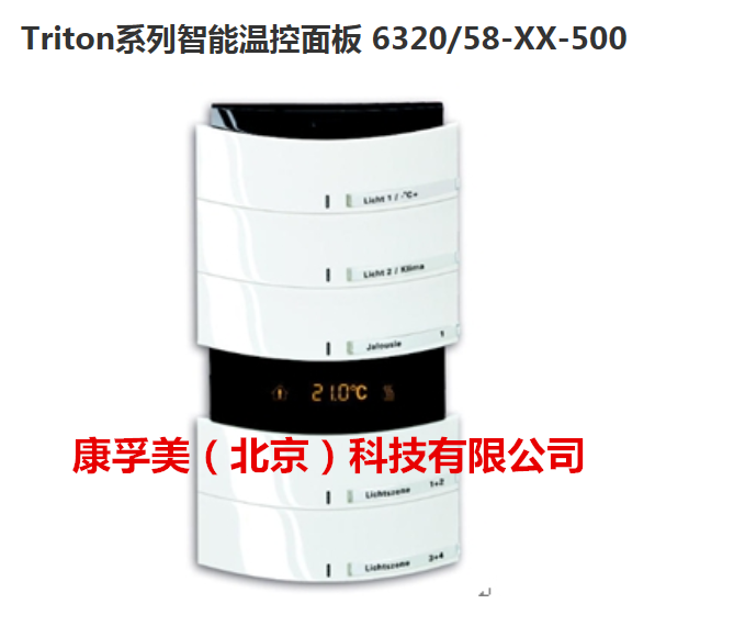 ABB智能家居开关面板传感器智能面板Triton系列6320/58-24G-500