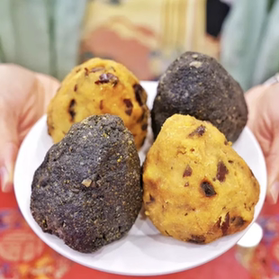 北京玉华台饭庄 窝头 无油粗粮主食熟食即食现做小吃零食