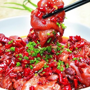 北京东直门簋街胡大饭馆香辣美容猪蹄猪手香辣软糯不油保质期7天