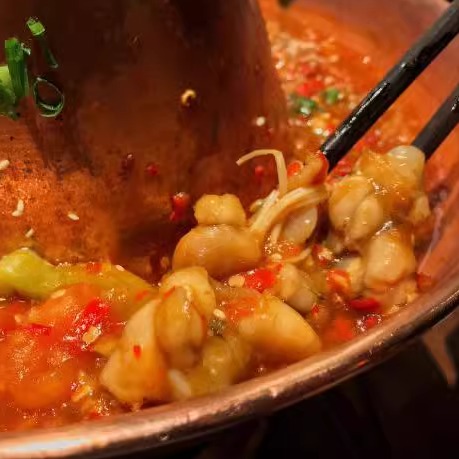 北京火烧云傣家菜馆 土司铜锅牛蛙 午餐晚餐小米辣熟食即食