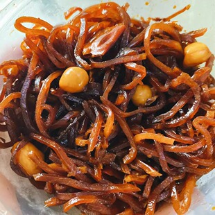 北京聚德华天玉华台饭庄 炒咸菜丝 下饭即食芥菜疙瘩丝