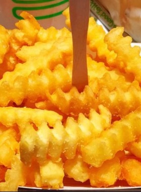 北京三里屯Shake Shack汉堡 芝士薯条现炸酥脆金黄