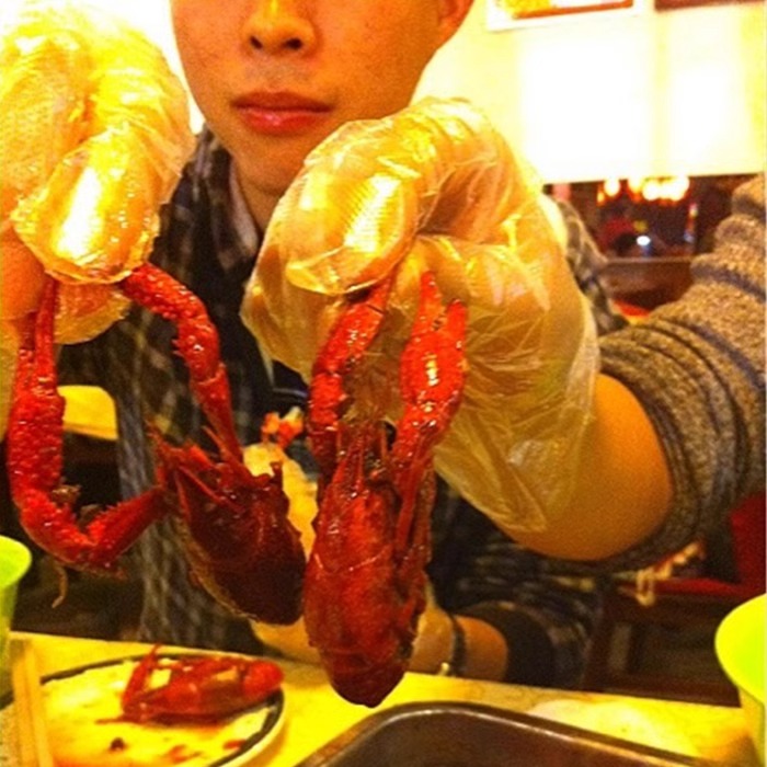 北京胡大小龙虾胡大饭馆簋街总店麻辣小龙虾蒜蓉小龙虾保质期7天