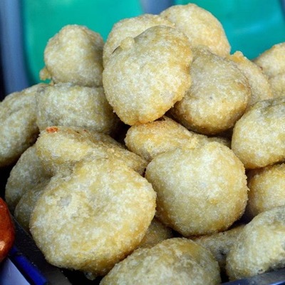 北京护国寺小吃 炸糕红豆沙耳朵眼小零食儿时童年味道