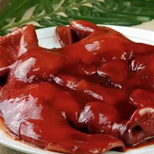 北京聚德华天玉华台饭庄红扒猪脸半个熟食即食