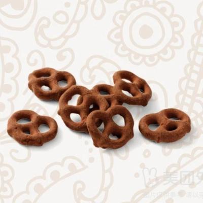 北京三里屯OUR BAKERY巧克力碱水结小饼干糕点零食下午茶甜点