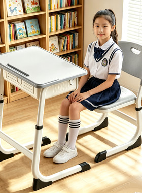 学校课桌椅学生培训补习班桌椅