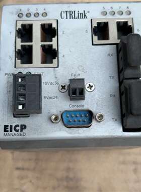 议价CTRLink EICP8M -100T/FC工业交换机一台维修