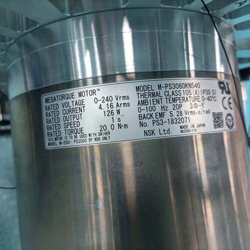议价NSK M-PS3060KN540力矩电机，，额定电可维修