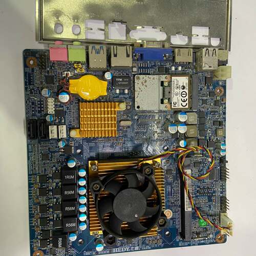 议价七喜HM70主板，19V DC供电，带赛扬B830CPU，功可维修翻新