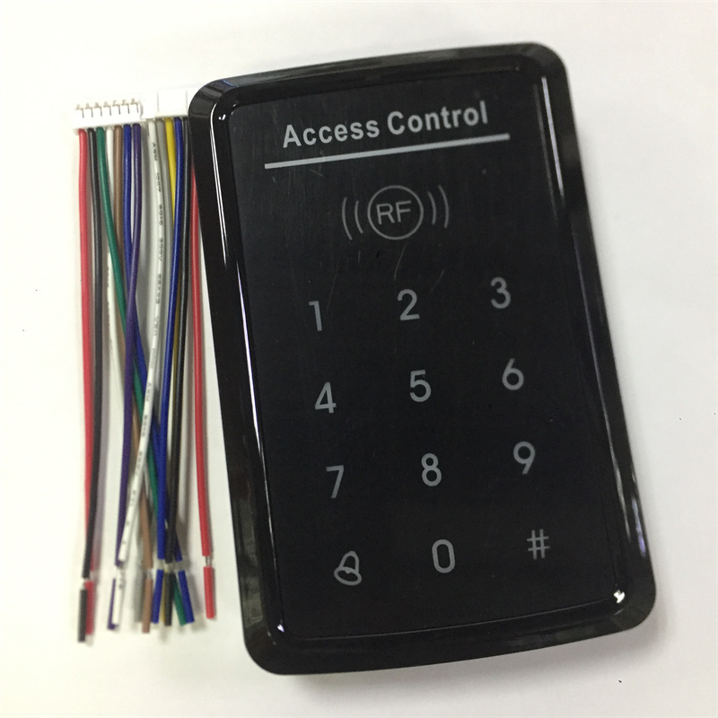 触摸门禁一体机韦根读卡器MF密码键盘