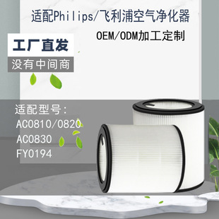 适配飞利浦 FY0194/FY0293/AC0830/AC0820空气净化器 过滤器滤芯