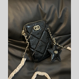 小香风25N系列星星手机包斜挎包菱格链条包新款 编码 小包 359