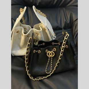 小香风包包25bag托特包hobo菱格链条包腋下包单肩包 编码 A51