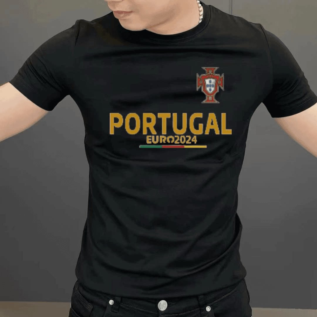 潮流印花短袖T恤男黑色圆领修身丝光棉体恤衫夏季新款