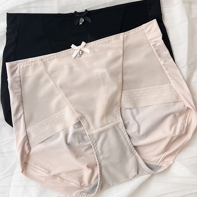 绯格贝缇无痕透气中腰平角内裤