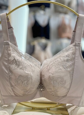 绯格贝缇F15615薄夹棉杯防外扩聚拢收副乳记忆钢圈专柜调整文胸