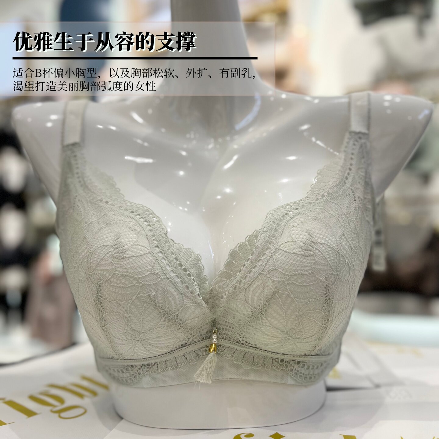 绯格贝缇F16203上薄下厚薄模杯聚拢收腹乳提胸美背防外扩调整内衣