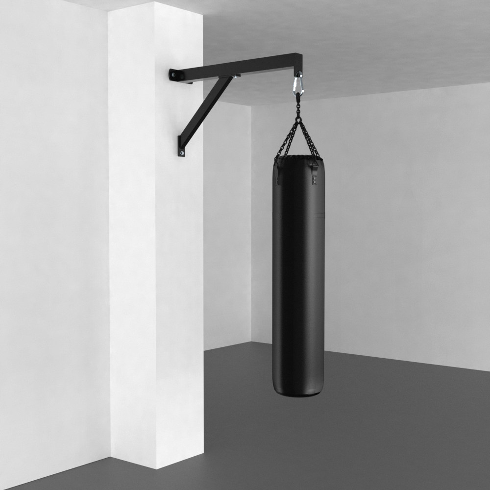 东际家用室内拳击沙袋架子墙上沙包吊式支架吊钩悬挂架训练器材