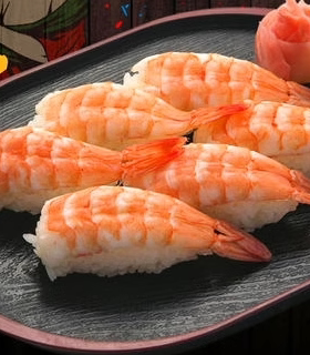 3L寿司虾南美寿司虾冷冻去头寿司虾即食虾寿司日料刺身材料