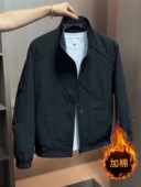 冬季 百搭休闲青年都市户外夹克 时尚 男士 立领气质薄棉外套2025新款