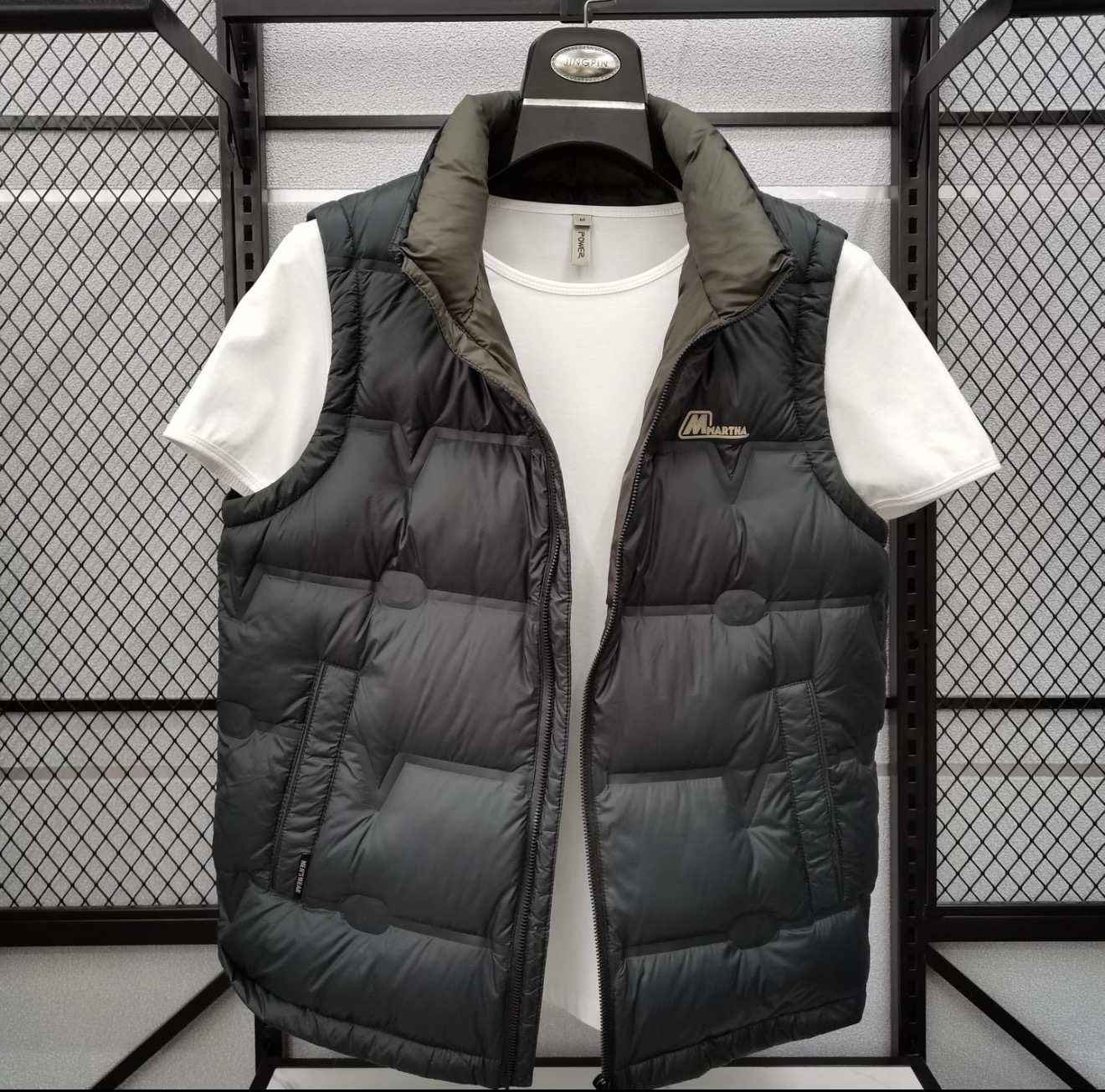 冬季男士立领羽绒马甲2025时尚潮流百搭休闲保暖气质青年坎肩背心