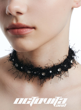 OctoVita捕梦网闪锆流苏项圈