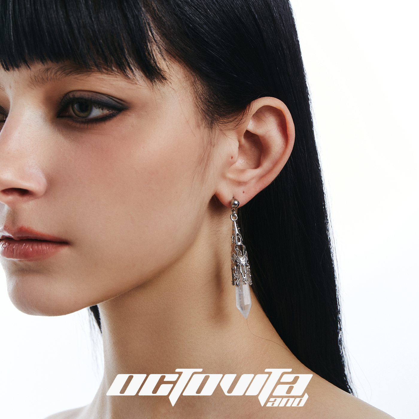 OCTOVITA原创设计项链中古耳钉