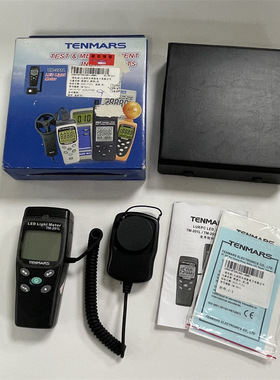 原装日本tenmars TM-201L数显手持式照度计适用于工厂建筑物照明