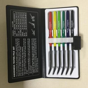 HRC40-65原装笔式硬度锉刀进口日本TSUBOSAN葫芦牌测试锉刀套装